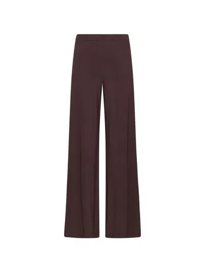 Maliparmi Elastic-waistband Trousers In Brown
