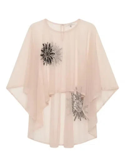 Maliparmi Embellished High-low Top