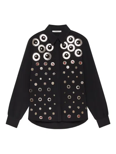 Maliparmi Embellished Shirt In Black