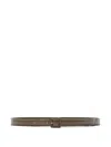 Maliparmi Embossed Buckle Belt In Gold