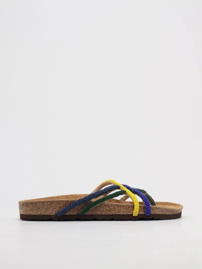 Maliparmi Fabric Sandal In Multicolor
