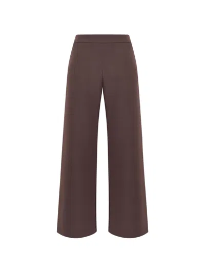 Maliparmi Flared Trousers In Brown