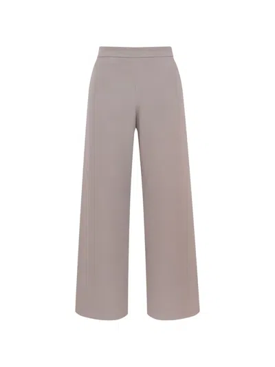 Maliparmi Flared Trousers In Gray