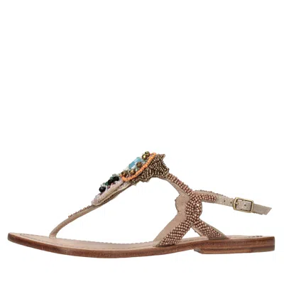 Maliparmi Flat Shoes In Brown