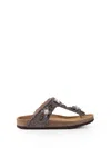Maliparmi Flip-flop Sandal With Bijoux Embroidery