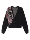 Maliparmi Floral-jacquard Cardigan In Multi