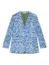 Maliparmi Floral-print Blazer In Multi