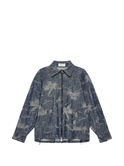 Maliparmi 플로럴 프린트 재킷 In Gray