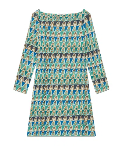 Maliparmi Geometric Mimosa Dress