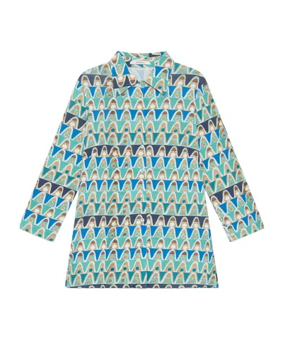 Maliparmi Geometric Mimosa Shirt