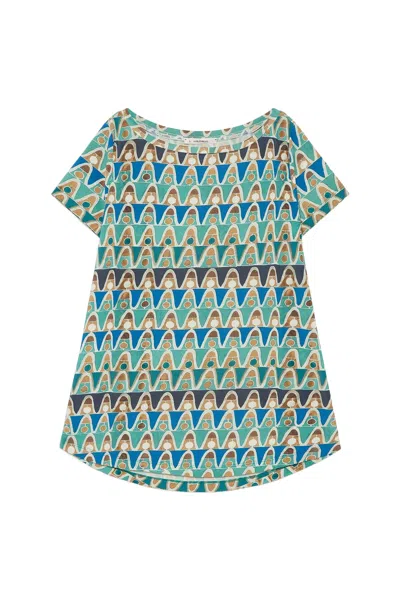 Maliparmi Geometric Mimosa T-shirt