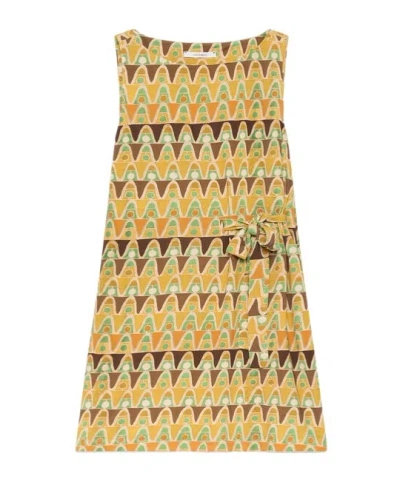 Maliparmi Geometric Mimosa Top In Pattern