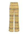 Maliparmi Geometric Mimosa Trousers In Multi