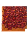 Maliparmi Geometric-pattern Scarf In Pink