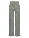 Maliparmi Geometric-pattern Trousers In Multi