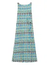 Maliparmi Geometric-print Dress In Multi