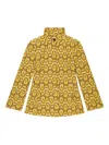 Maliparmi Geometric-print Shirt In Yellow