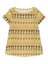 Maliparmi Geometric-print T-shirt In Multi