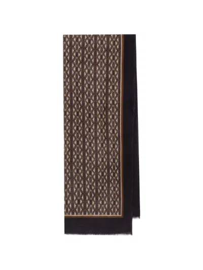 Maliparmi Geometric-print Fringed Scarf In Multi
