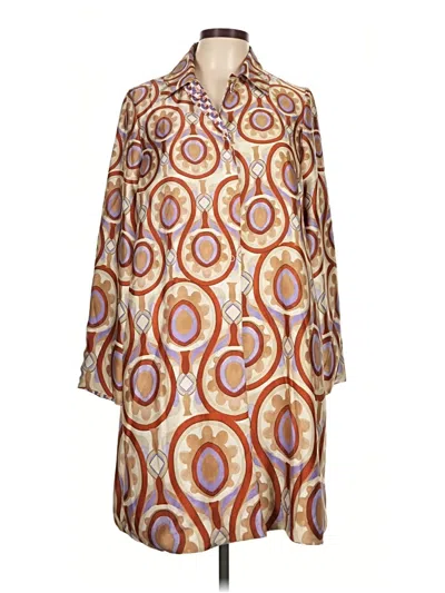 Pre-owned Maliparmi Kimono In Brown
