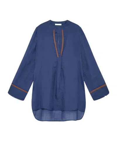 Maliparmi Light Ramie Caftan