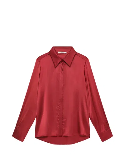 Maliparmi Long-sleeve Buttoned Shirt In Red