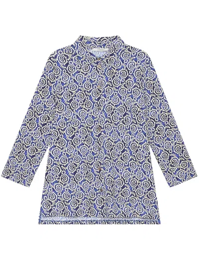 Maliparmi Long Sleeve Shirt In Blue