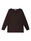 Maliparmi Long-sleeve Top In Brown