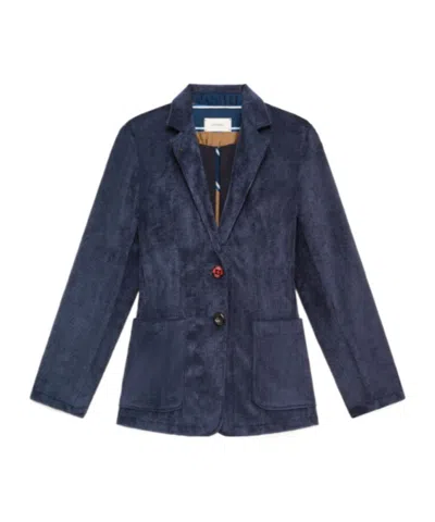 Maliparmi Long-sleeve Blazer In Blue