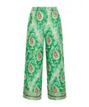 Maliparmi Mirtle Paisley-print Trousers