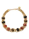 Maliparmi Multi-stone Necklace In Gold
