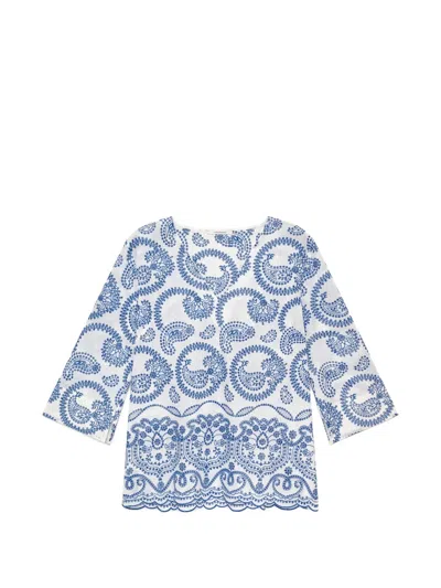 Maliparmi Paisley Shirt In White