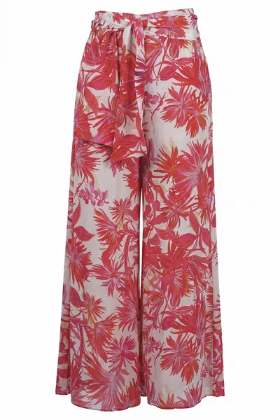 Maliparmi - Pantalone - 470661 - Fantasia Rosso In Pink