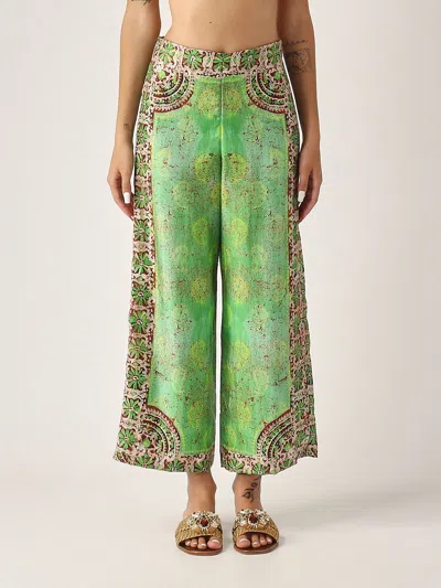 Maliparmi Pantalone Collection Trousers In Green
