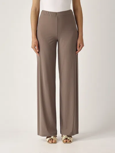 Maliparmi Pantalone Soft Jersey Trousers In Gray