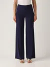 Maliparmi Pantalone Soft Jersey Trousers In Blue