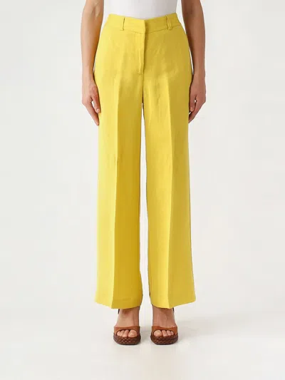 Maliparmi パンツ レディース カラー イエロー In Yellow