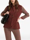 Maliparmi Patchwork Jacquard-knit Jacket In Multi
