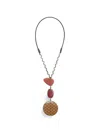 PATCHWORK RESIN NECKLACE