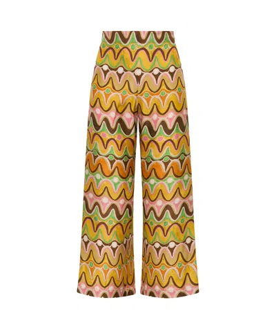 MALIPARMI SILK TROUSERS