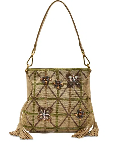 Maliparmi Pearl-embellished Shoulder Bag