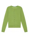 Maliparmi Pocket Button Cardigan In Green