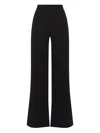 Maliparmi Pressed-crease Flared Trousers In Animal Print