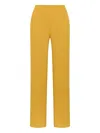 Maliparmi Pressed-crease Straight-leg Trousers In Yellow