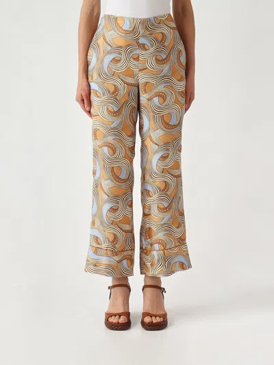 Maliparmi パンツ レディース カラー マルチカラー In Brown