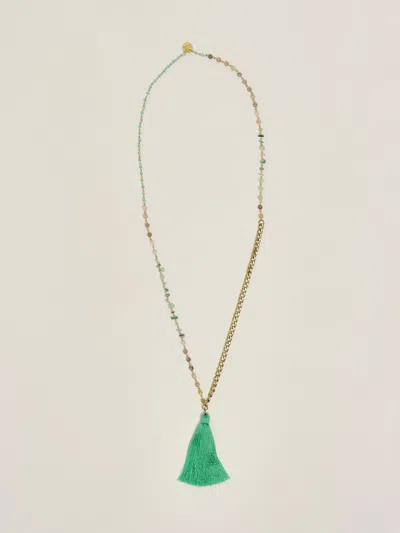 Maliparmi Resina Necklace In Gold