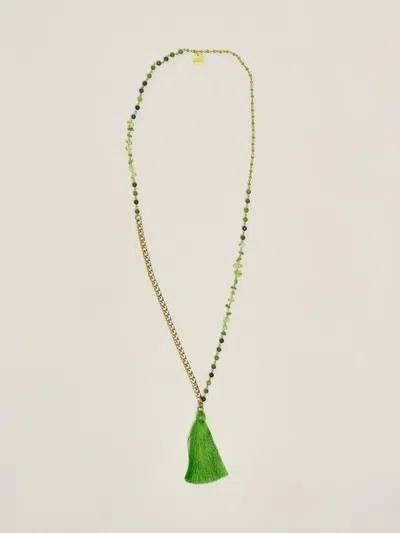 Maliparmi Resina Necklace In Gold