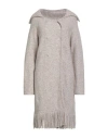 Maliparmi Malìparmi Rinascimento Woman Coat Beige Size S Wool, Polyamide, Acrylic, Alpaca Wool, Elastic Fibres In Sand