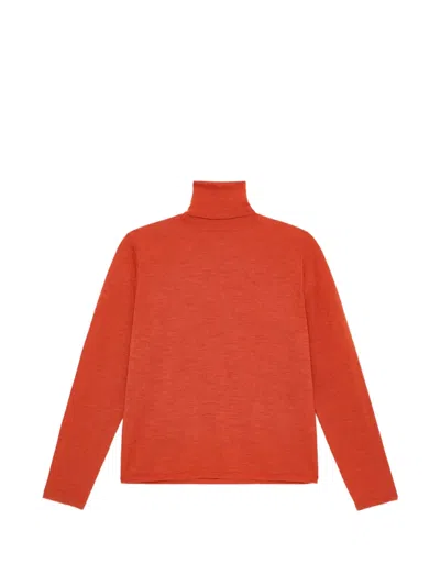 Maliparmi Roll-neck Sweater In Orange