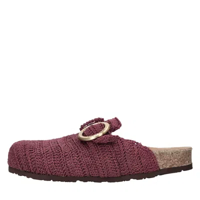 Maliparmi Sandals In Burgundy